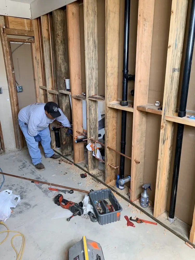 Commercial rough-in plumbing for Gas Line Repair in Fashion District